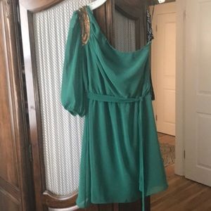 One Shoulder Mini Dress